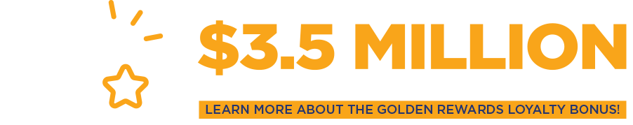 Members will collectively earn $3.5 million with the largest year-end bonus in Goldenwest history. Learn more about the Golden Rewards Loyalty Bonus!