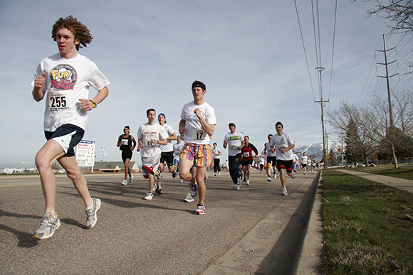 Runners at last years Goldenwest 5k