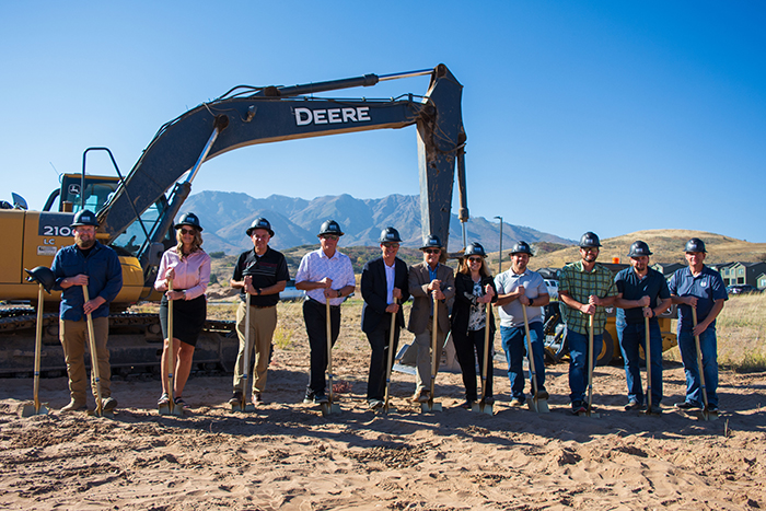 Ground Breaking of Mountain Green Branch